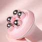 Handheld Body Massager For Round Roller Balls Relaxes Abdomen, Legs, Arms, Muscles With Gentle Vibrations